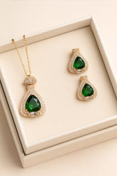 Zircon Locket Set-49 (Green)